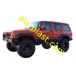 JEEP Cherokee  XJ  1984 - 2000 - 5 puertas 12 cm ALETINES ANCHOS